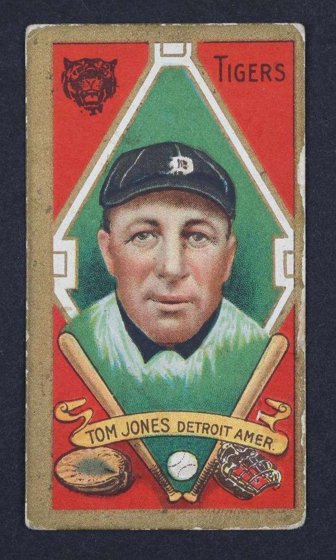 1911 T205 Tom Jones Gold Border baseball tobacco card: 1911 T205 Tom Jones Gold Border Polar Bear tobacco baseball card â€‹â€‹â€‹â€‹â€‹â€‹â€‹**Please Note: In-house shipping is NOT available for the Sports Memorabilia au