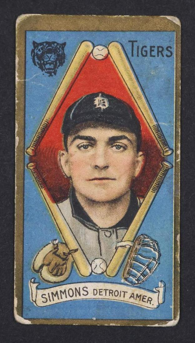 1911 T205 George Simmons Gold Border baseball tobacco card: 1911 T205 George Simmons Gold Border Polar Bear tobacco baseball card â€‹â€‹â€‹â€‹â€‹â€‹â€‹**Please Note: In-house shipping is NOT available for the Sports Memorabil