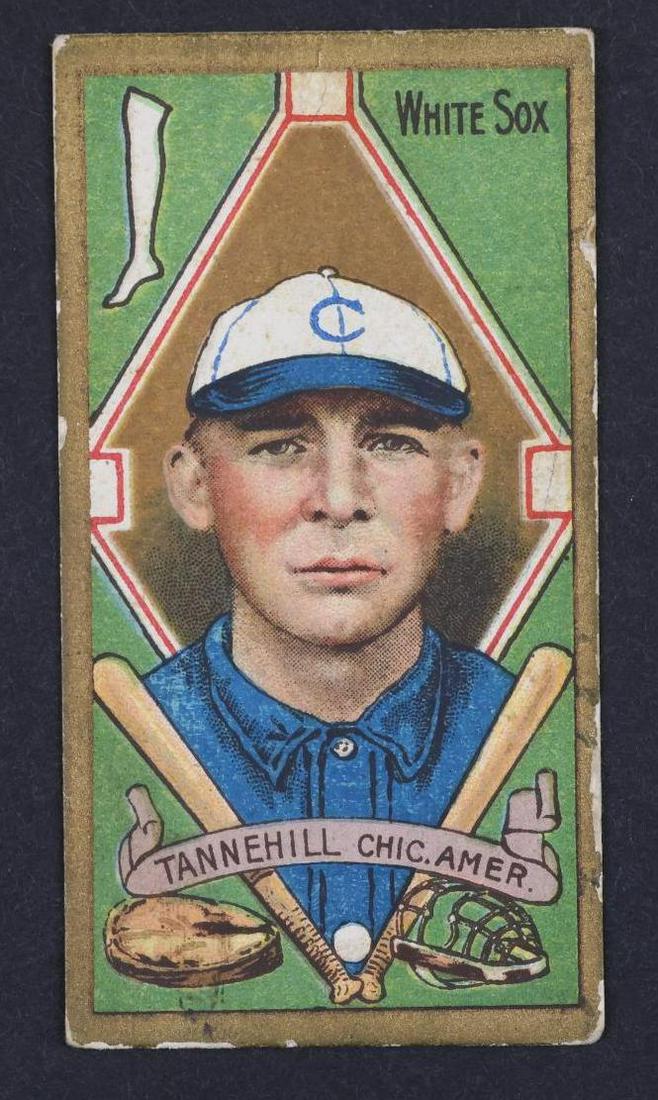 1911 T205 Lee Tannehill Gold Border baseball tobacco card: 1911 T205 Lee Tannehill Gold Border Polar Bear tobacco baseball card â€‹â€‹â€‹â€‹â€‹â€‹â€‹**Please Note: In-house shipping is NOT available for the Sports Memorabili