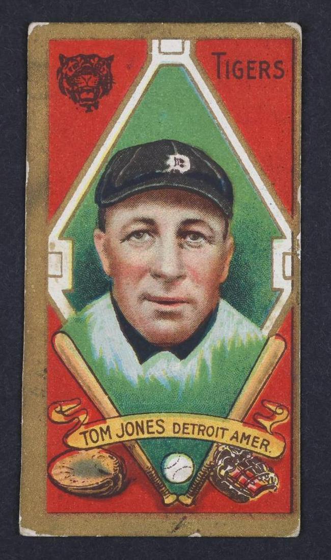 1911 T205 Tom Jones Gold Border baseball tobacco card: 1911 T205 tom Jones Gold Border Polar Bear tobacco baseball card â€‹â€‹â€‹â€‹â€‹â€‹â€‹**Please Note: In-house shipping is NOT available for the Sports Memorabilia au