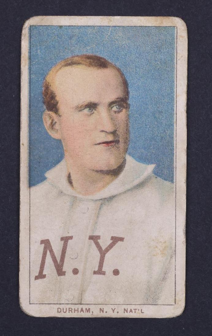 1909-11 T206 Bull Durham White Border tobacco baseball card (1 of 2)
