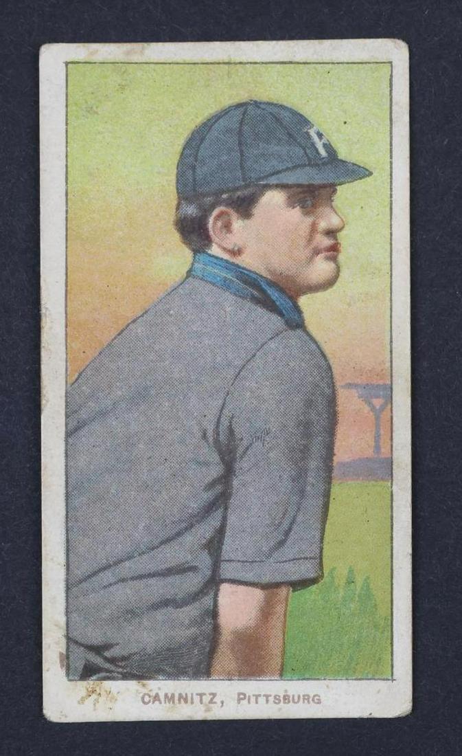 1909-11 T206 Howie Camnitz White Border tobacco baseball card: 1909-11 T206 Howie Camnitz "Arms at side" White Border Polar Bear tobacco baseball card â€‹â€‹â€‹â€‹â€‹â€‹â€‹**Please Note: In-house shipping is NOT available for th