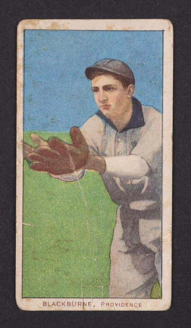 1909-11 T206 Lena Blackburne White Border tobacco baseball card: 1909-11 T206 Lena Blackburne White Border Polar Bear tobacco baseball card â€‹â€‹â€‹â€‹â€‹â€‹â€‹**Please Note: In-house shipping is NOT available for the Sports Memo