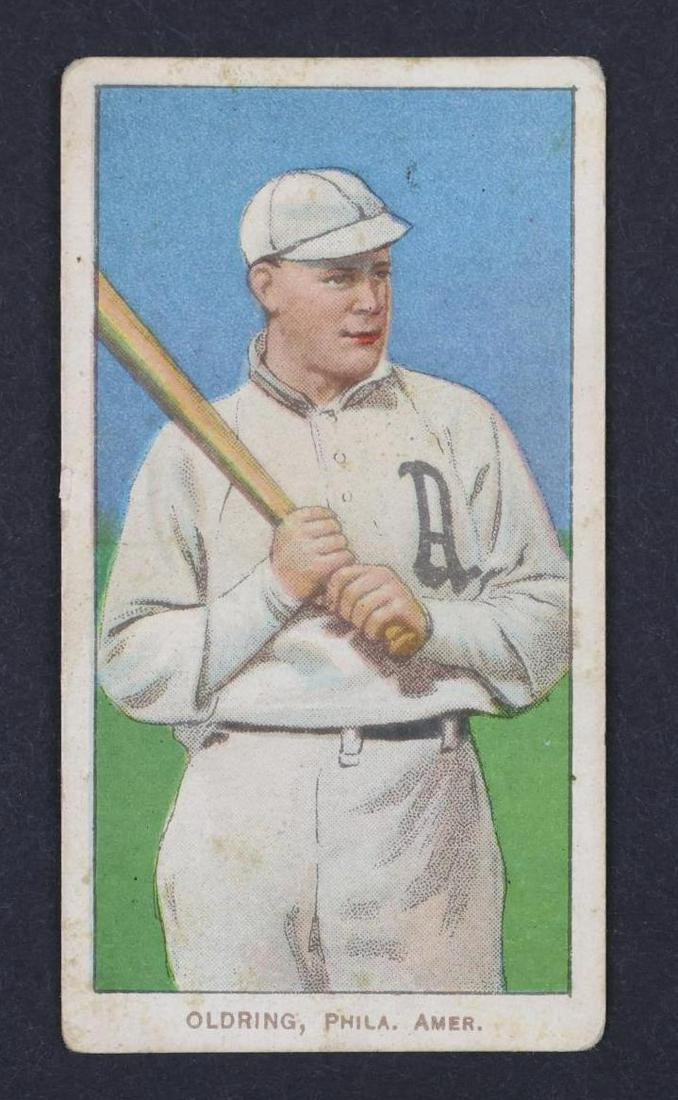 1909-11 T206 Rube Oldring White Border tobacco baseball card: 1909-11 T206 Rube Oldring White Border Polar Bear tobacco baseball card â€‹â€‹â€‹â€‹â€‹â€‹â€‹**Please Note: In-house shipping is NOT available for the Sports Memorab