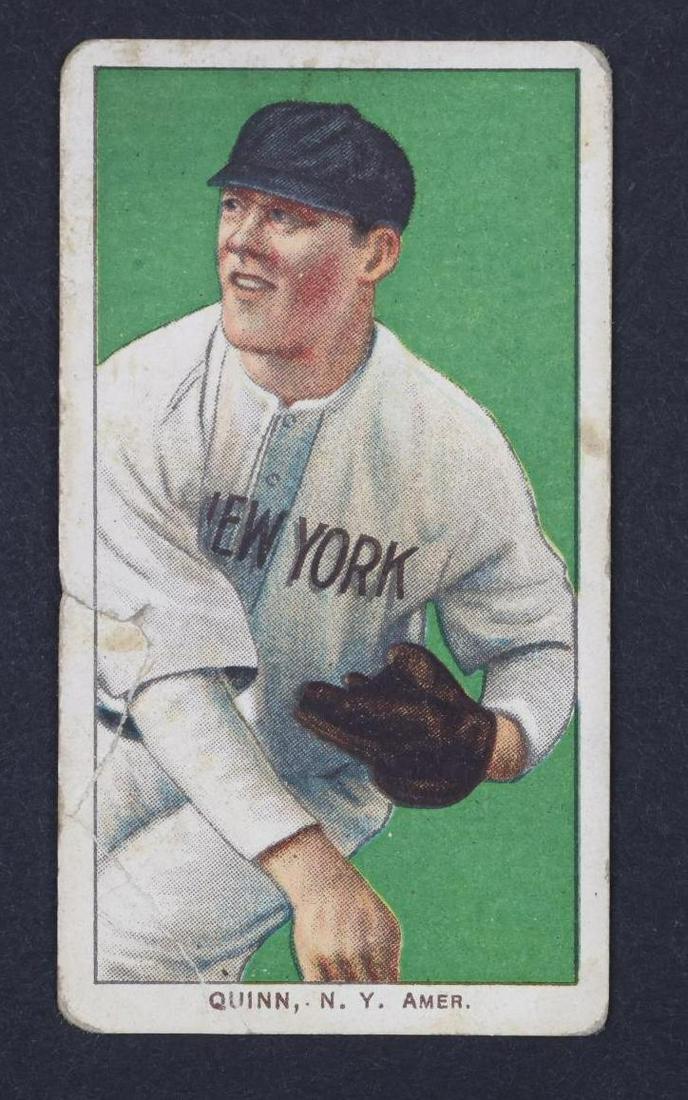1909-11 T206 Jack Quinn White Border tobacco baseball card (1 of 2)