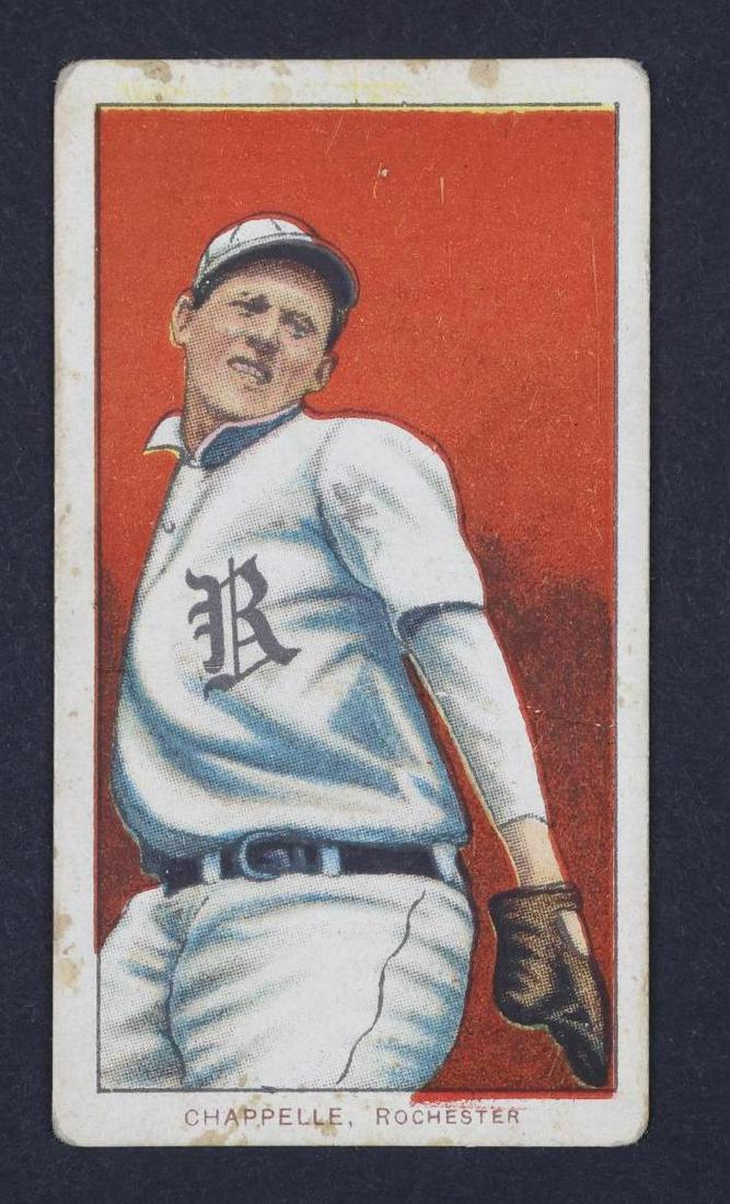 1909-11 T206 Bill Chappelle White Border tobacco baseball card: 1909-11 T206 Bill Chappelle White Border Polar Bear tobacco baseball card â€‹â€‹â€‹â€‹â€‹â€‹â€‹**Please Note: In-house shipping is NOT available for the Sports Memor