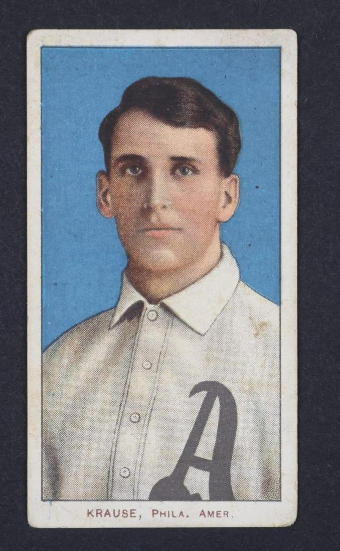 1909-11 T206 Henry Krause White Border tobacco baseball card: 1909-11 T206 Henry Krause White Border Polar Bear tobacco baseball card â€‹â€‹â€‹â€‹â€‹â€‹â€‹**Please Note: In-house shipping is NOT available for the Sports Memorab