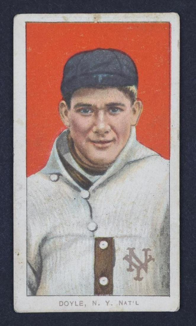 1909-11 T206 Larry DoyleWhite Border tobacco baseball card (1 of 2)