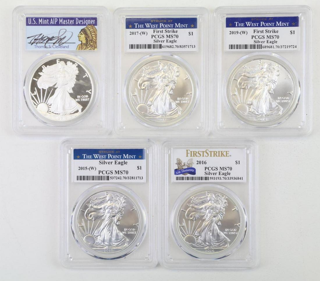 SILVER AMERICAN EAGLES (1 of 12)