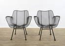 Russell Woodard Sculptura Patio Chairs