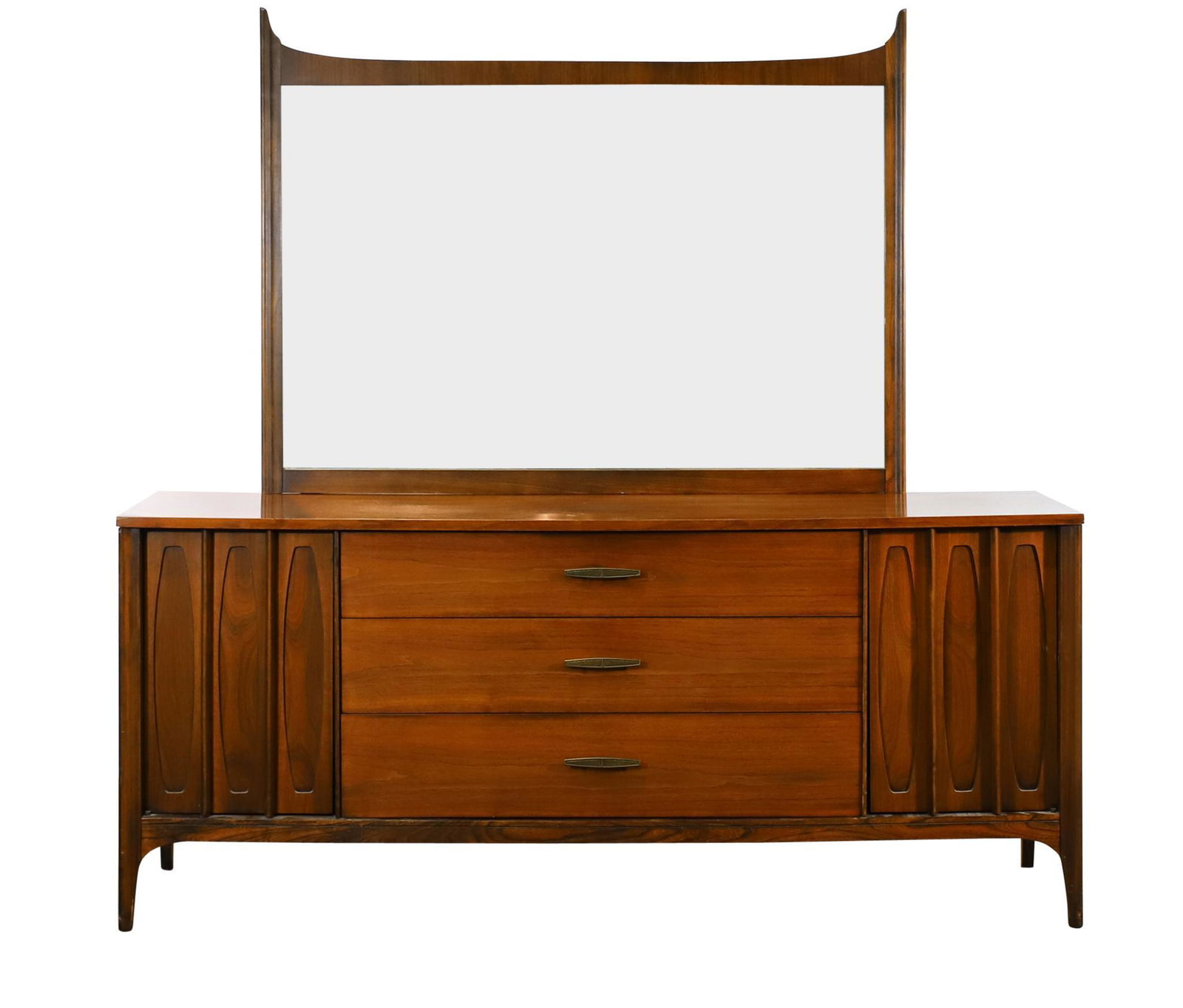 Townhouse by Kent Coffey Low Dresser with Mirror (1 of 18)