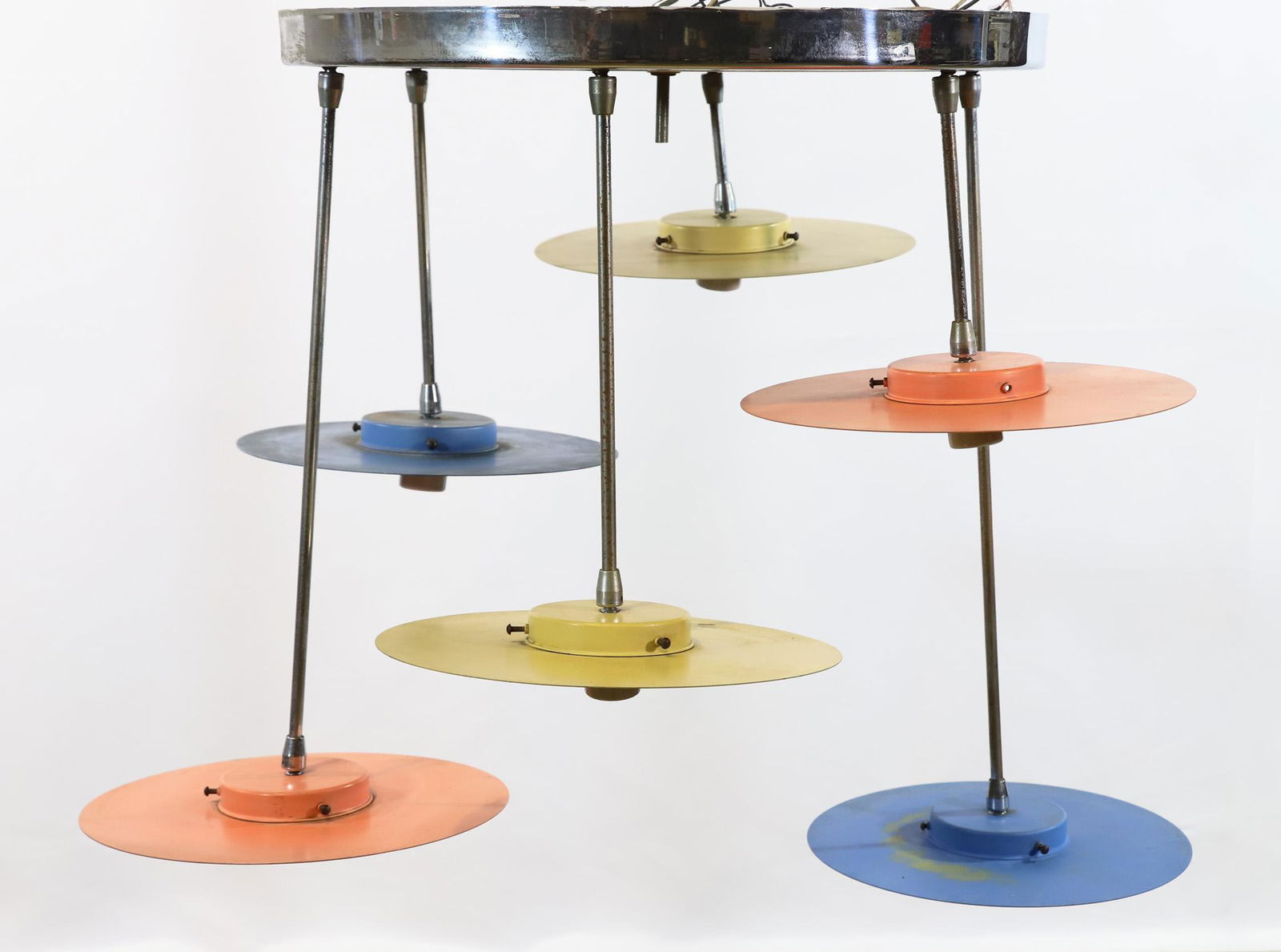 Space Age Saucer Chandelier (1 of 11)