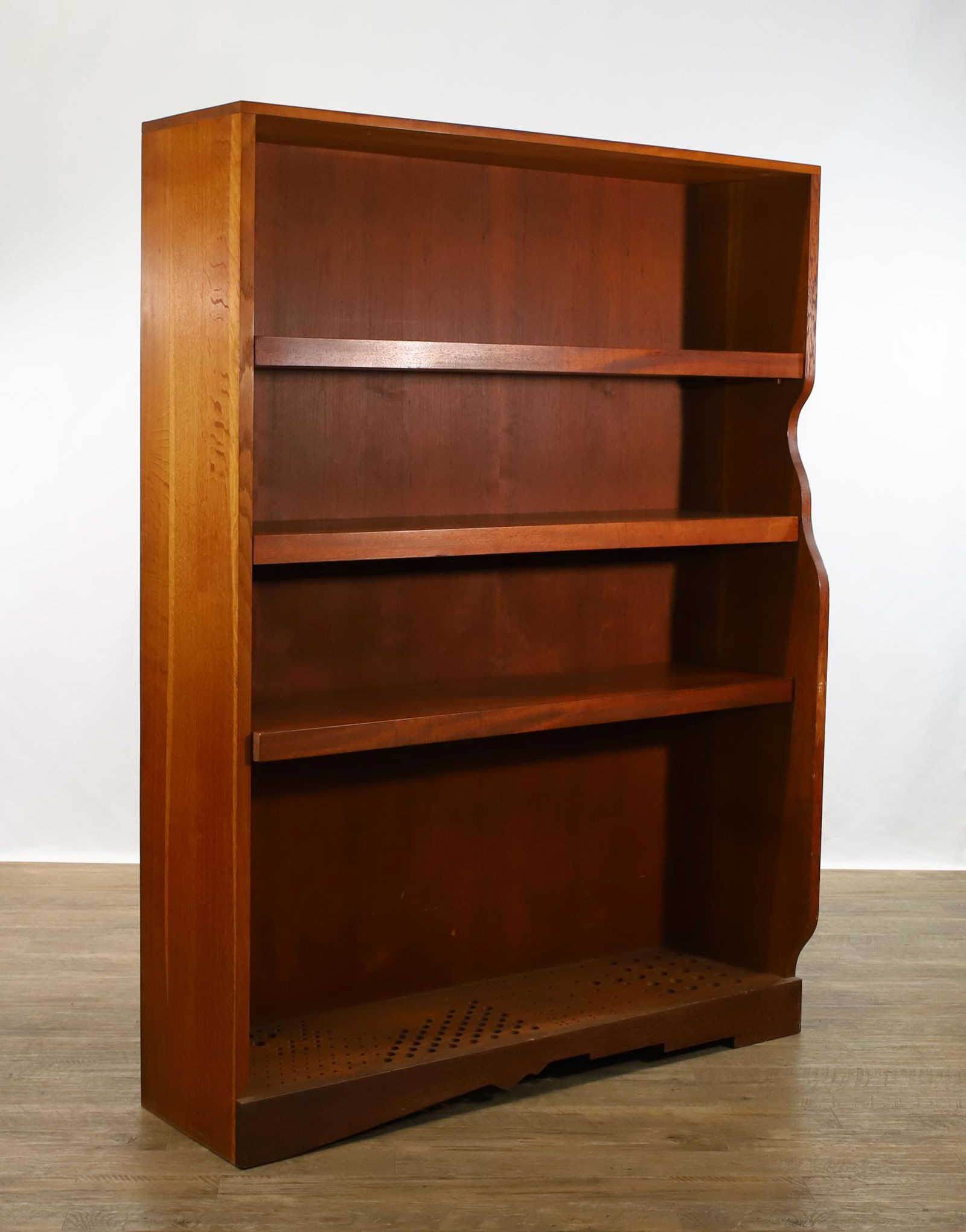 Studio Made Oak and Cherry Bookcase (1 of 11)