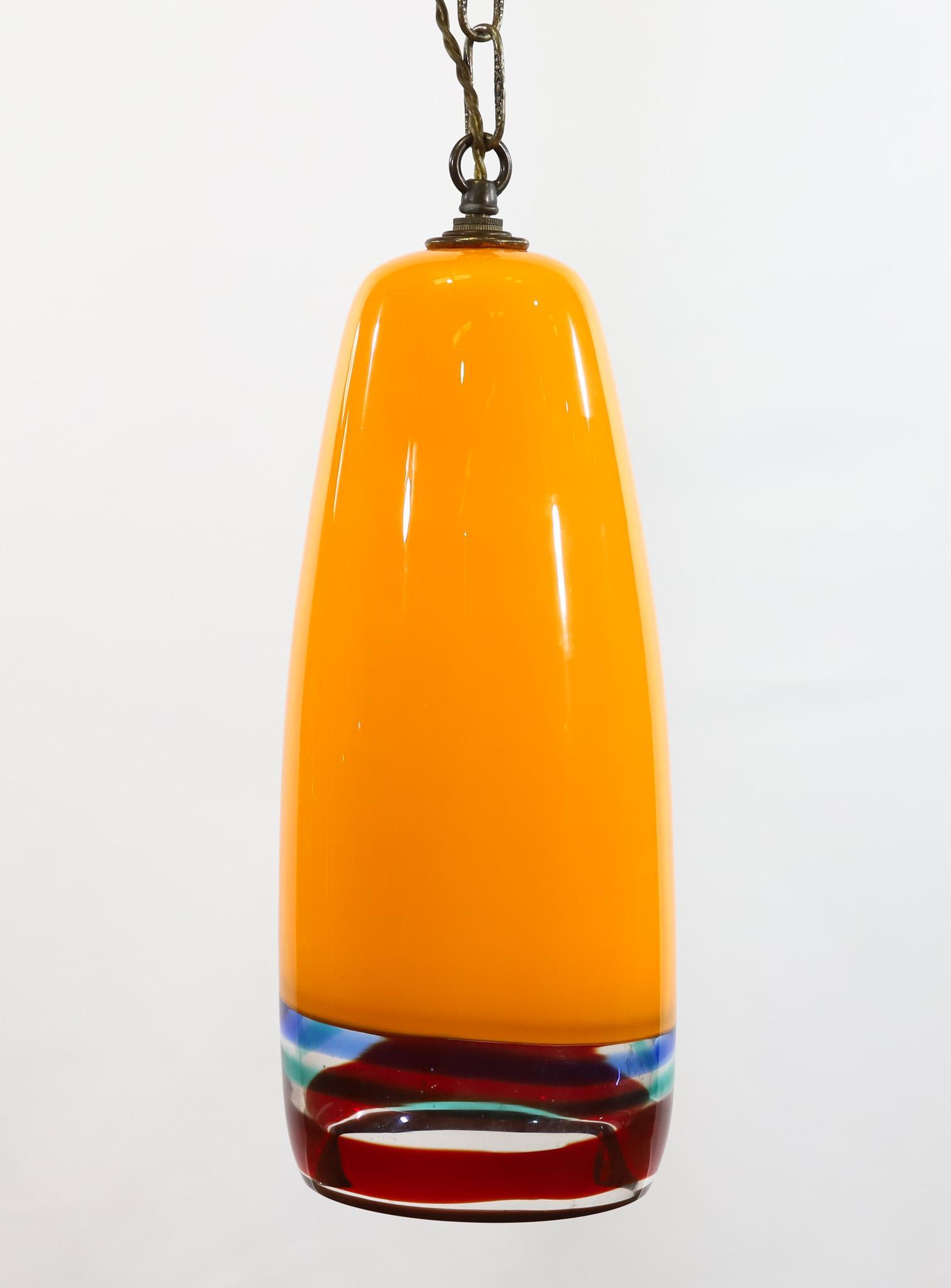 Massimo Vignelli for Venini Sigaro Pendant Lamp (1 of 10)