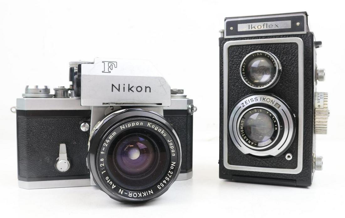 Zeiss Ikon Ikoflex & Nikon Cameras (1 of 20)