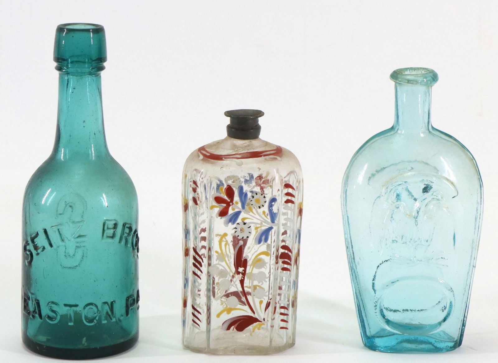 Stiegel Glass Bottle and Molded Bottles (2) (1 of 13)