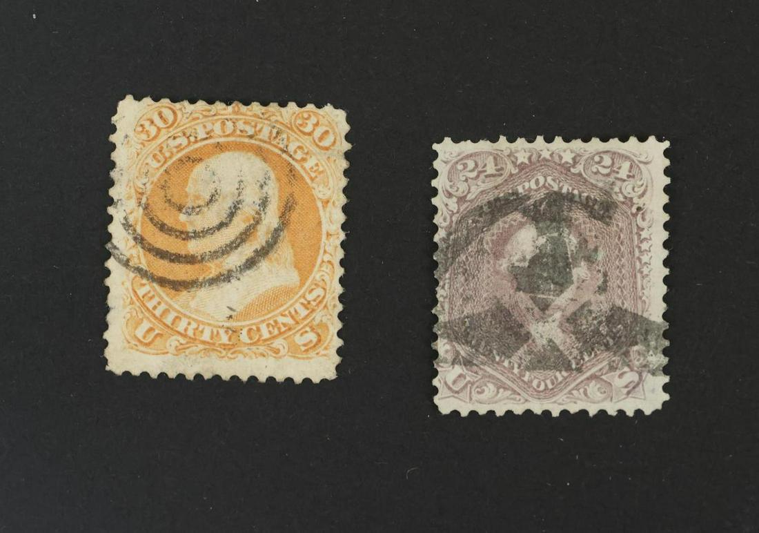 US Stamps #70, #71, #70 (1 of 2)