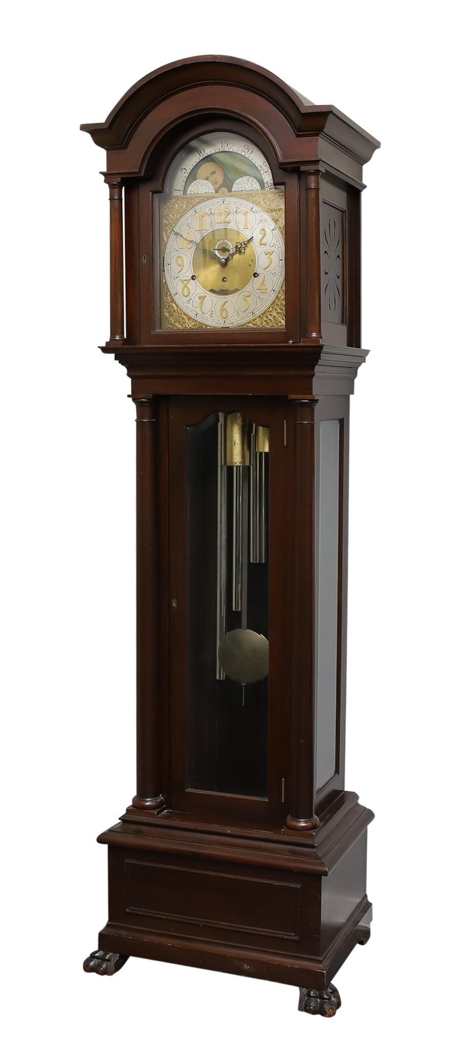 Breitinger and Sons Philadelphia Tall Case Chime Clock (1 of 20)