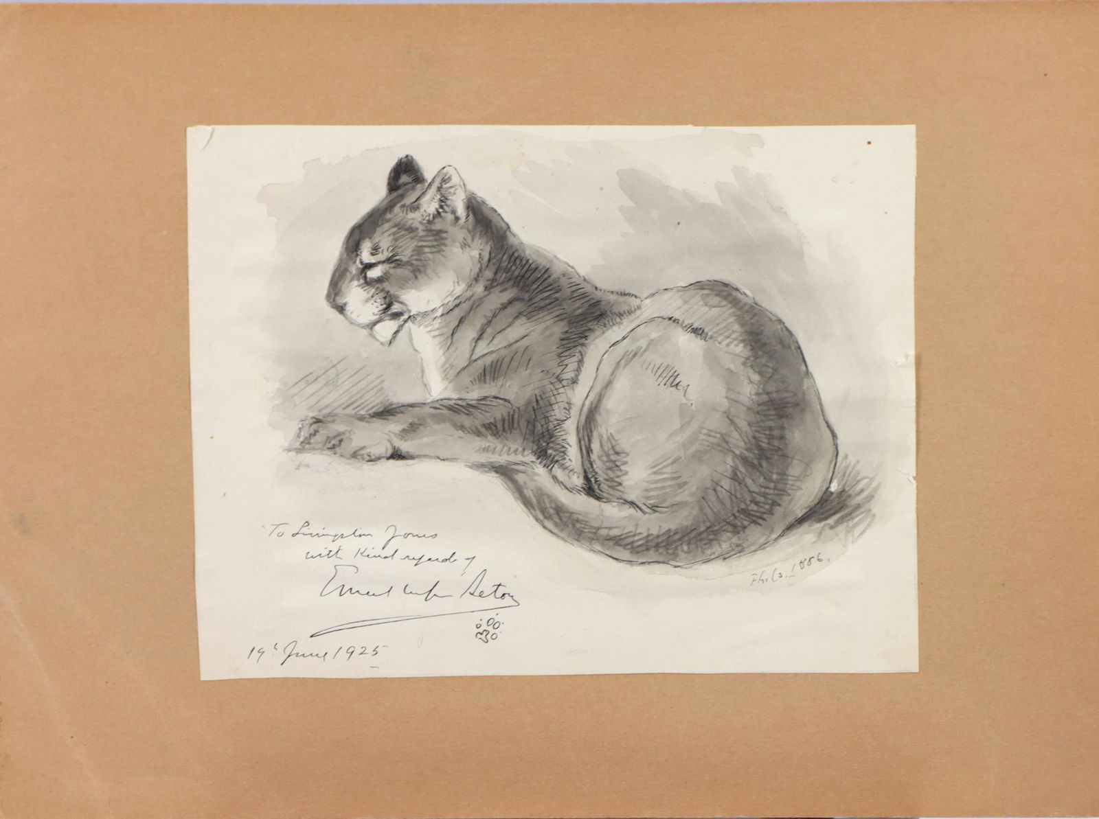 Ernest Thompson Seton (1860 1946) Auction