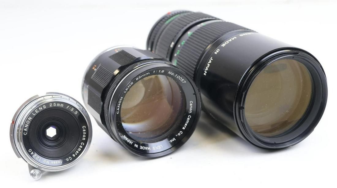 Canon Camera Lenses (1 of 15)