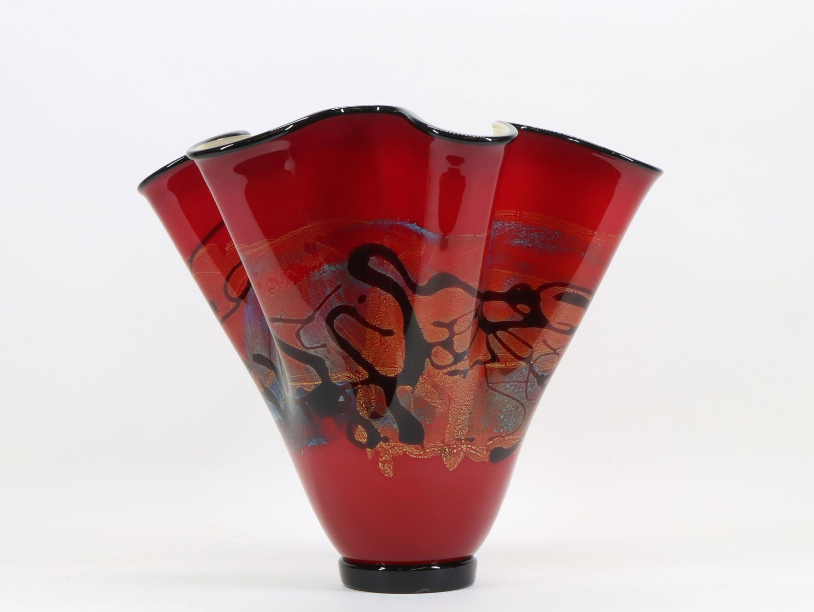 Michael Nourot and Ann Corcoran Art Glass Vase (1 of 7)