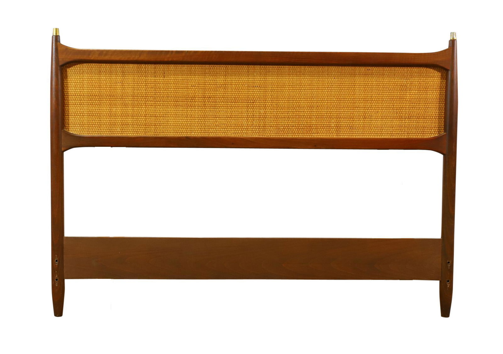 William Hinn for Urban Furniture Caned Walnut Headboard (1 of 11)