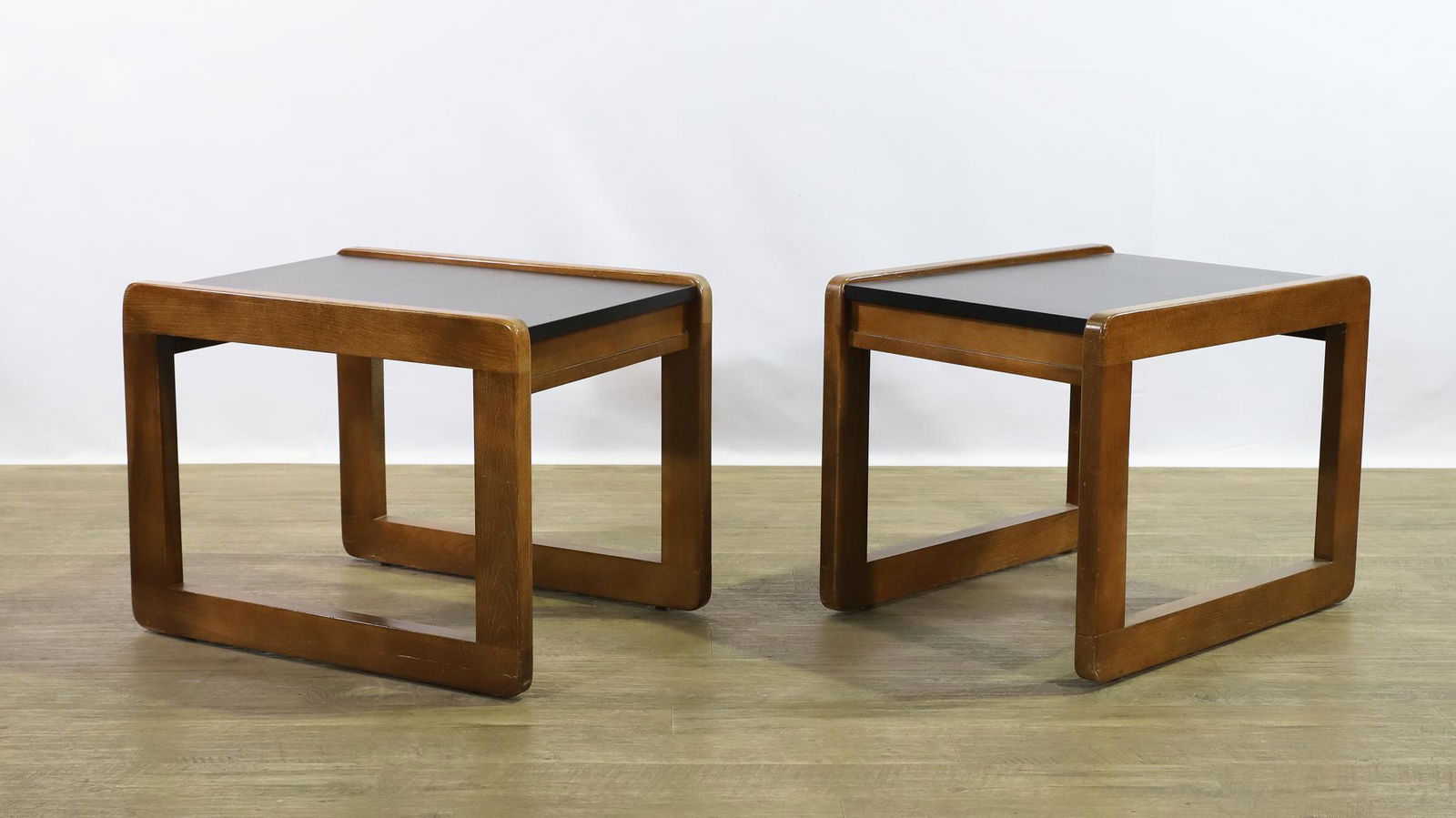 Yugoslavian Modern Open Cube End Tables (1 of 11)