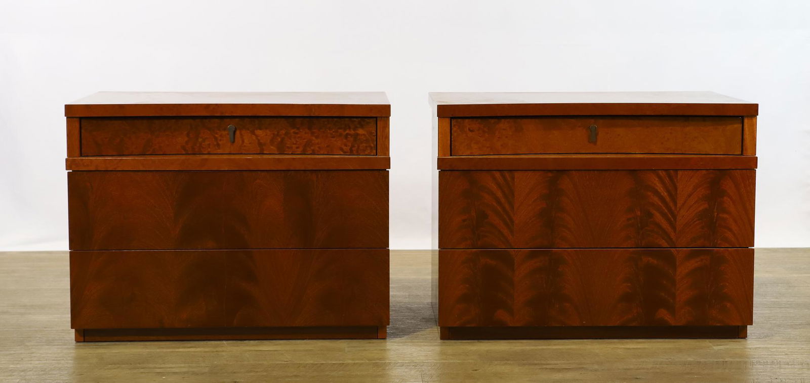 Italian Flame Mahogany Nightstands (1 of 12)