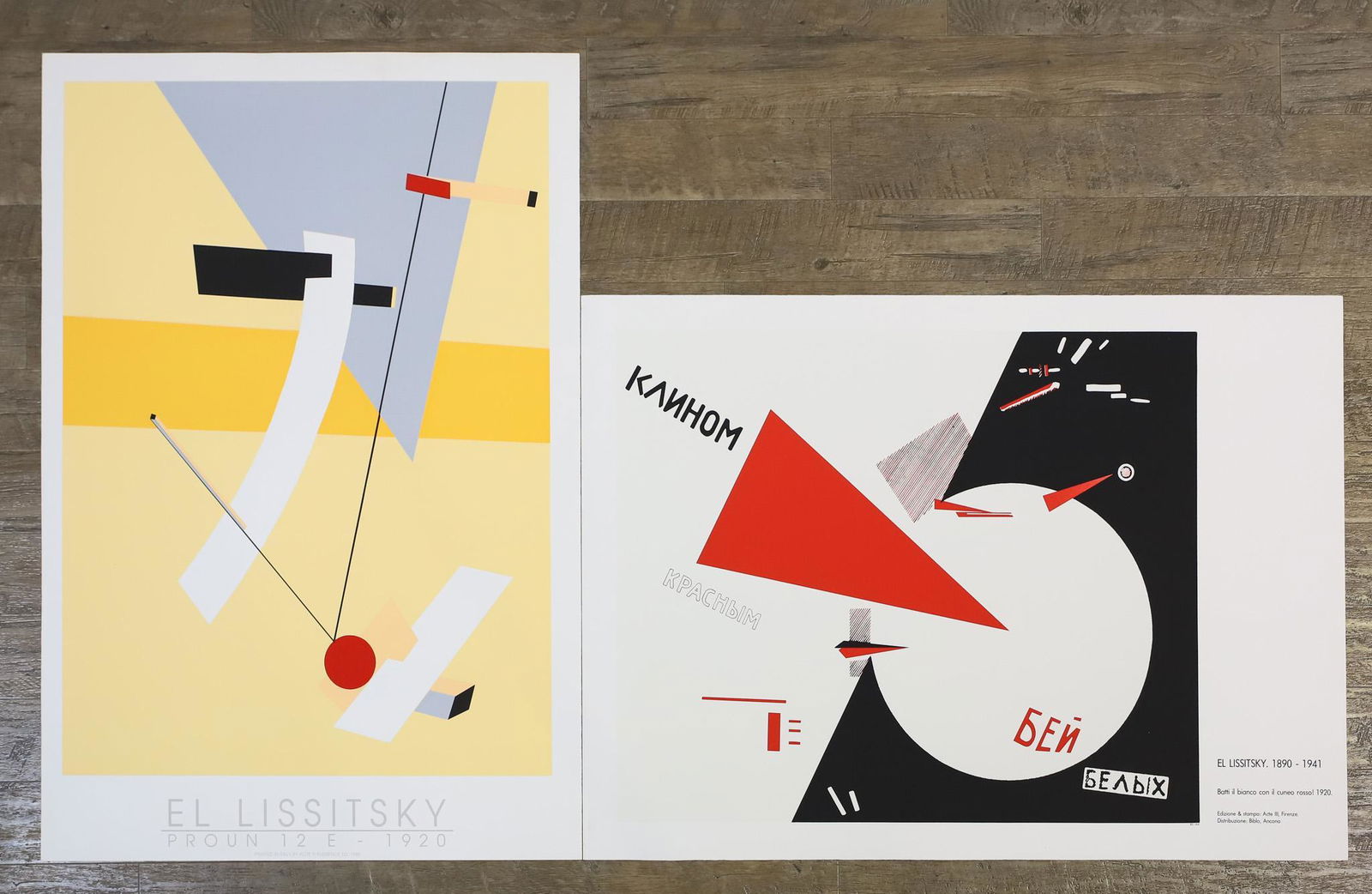 El Lissitsky Silkscreen Posters (1 of 10)
