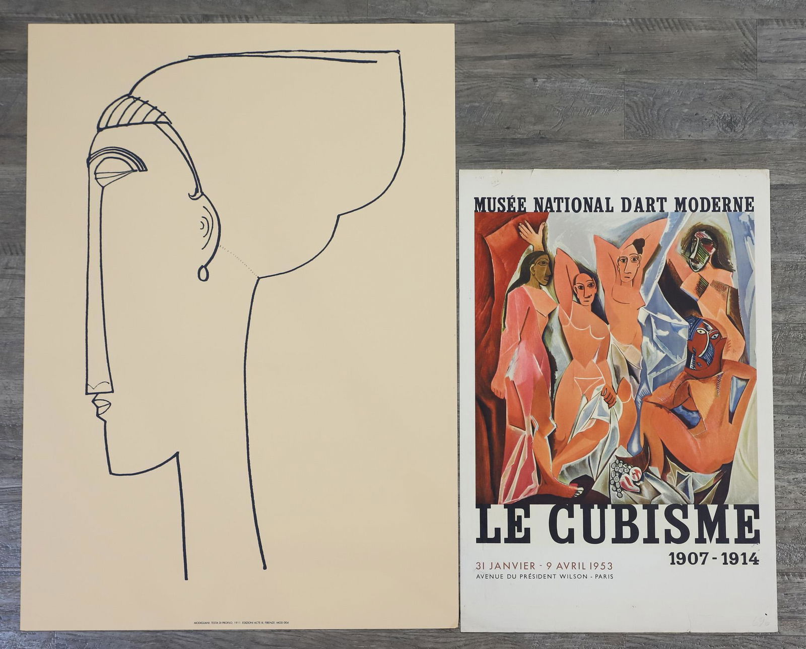 Picasso and Modigliani Lithographs (1 of 12)