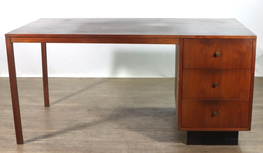 Modernist Walnut Desk (1 of 10)