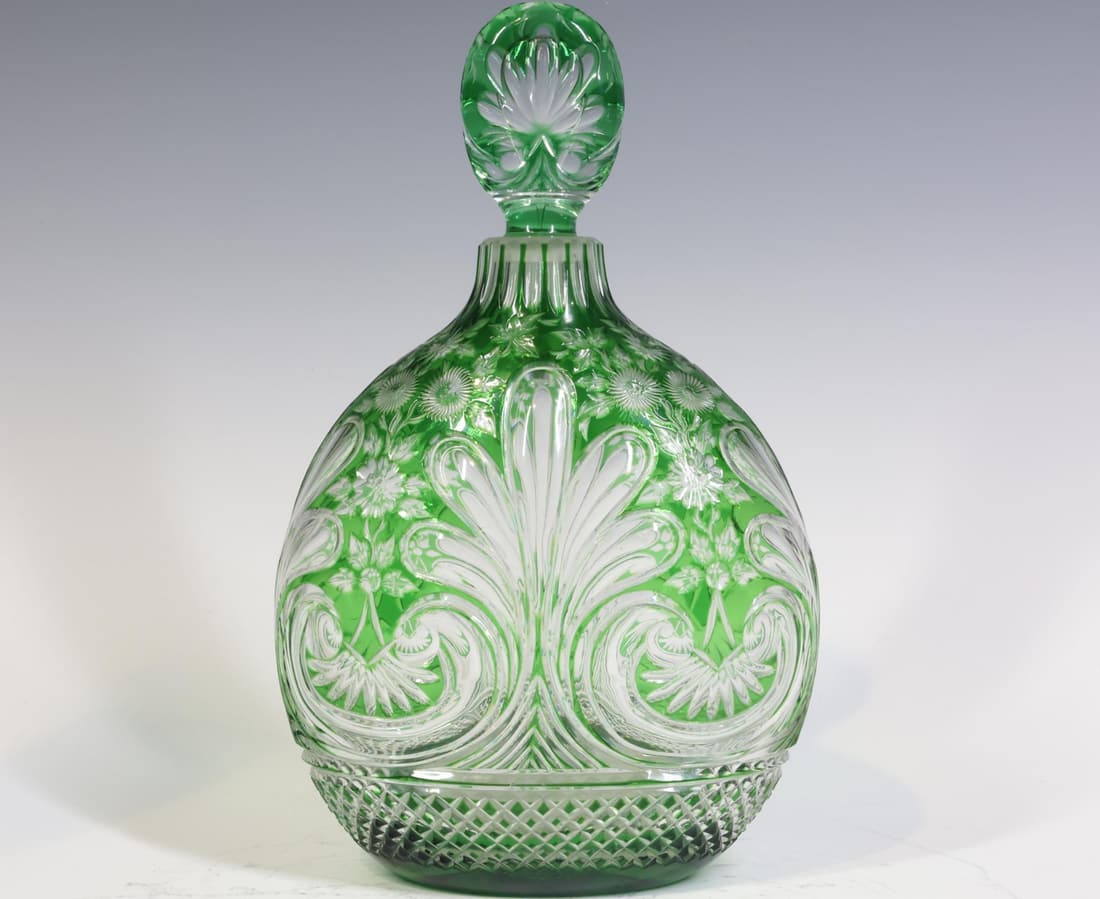 Stevens and Williams Cut to Clear Decanter (1 of 7)