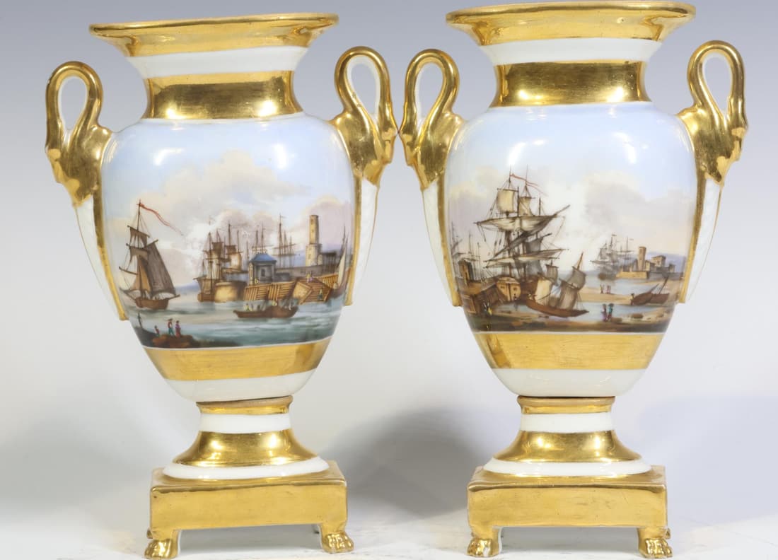 19th c. Porcelain Vases (1 of 14)