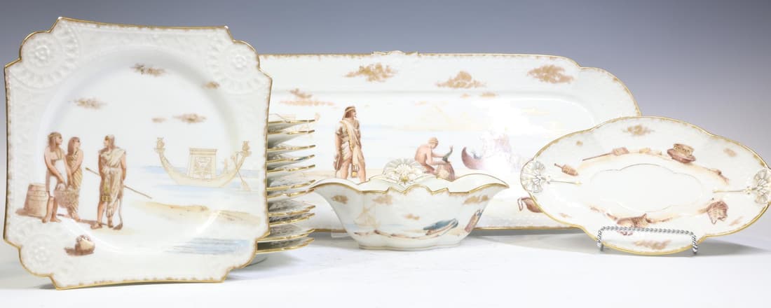 Haviland Limoges Egyptian Revival Porcelain (1 of 19)