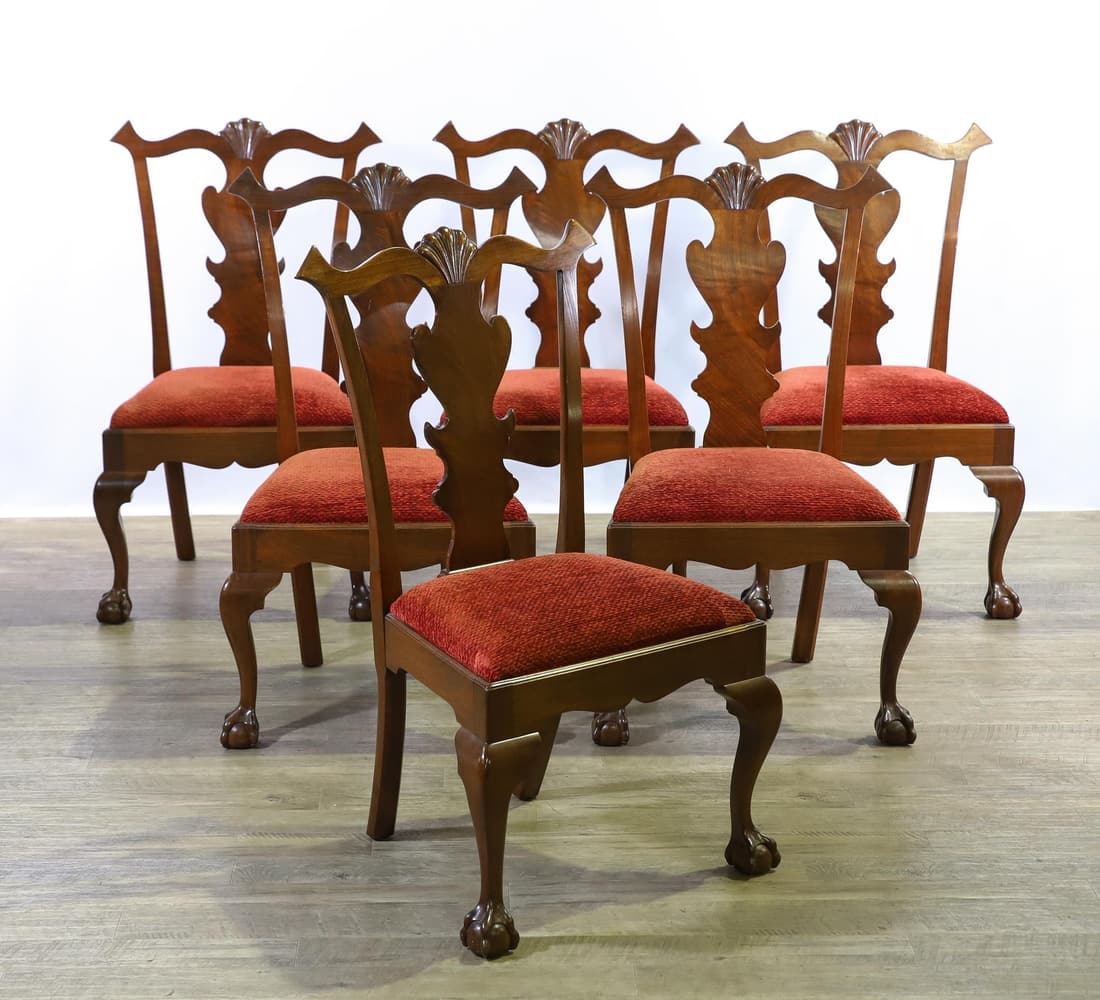 Chippendale Style Dining Side Chairs (1 of 20)