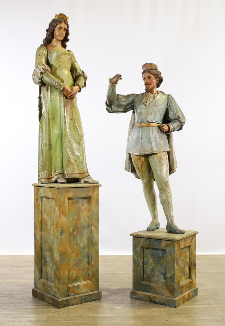 Carved Court Figures (1 of 20)