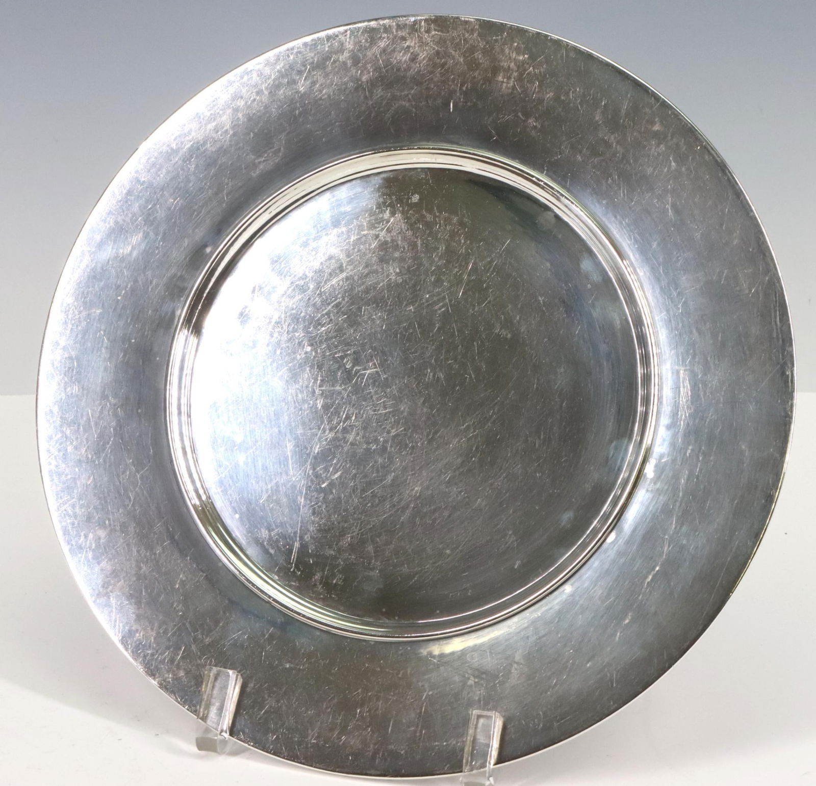 Georg Jensen Sterling Silver Presentation Charger (1 of 8)