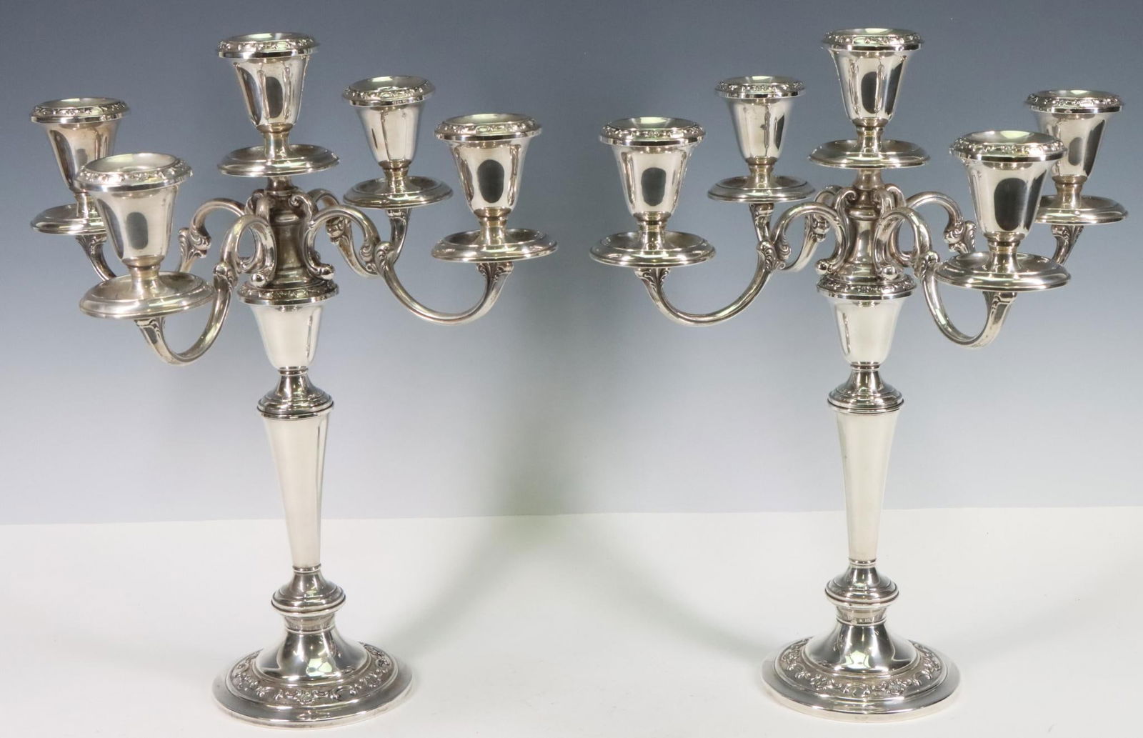 Gorham "Strasbourg" Sterling Silver Candelabra (1 of 13)