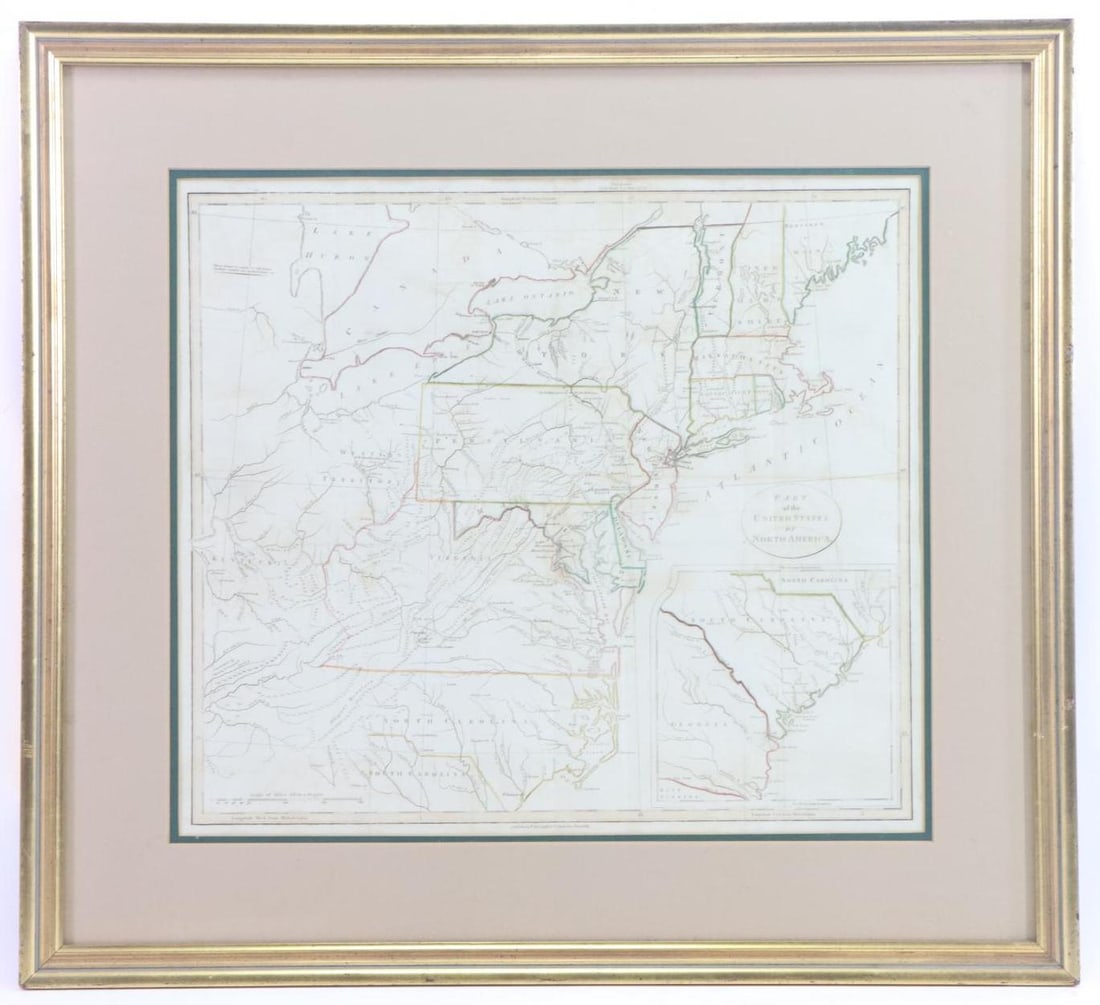 Eighteenth Century Map of North America (1 of 5)