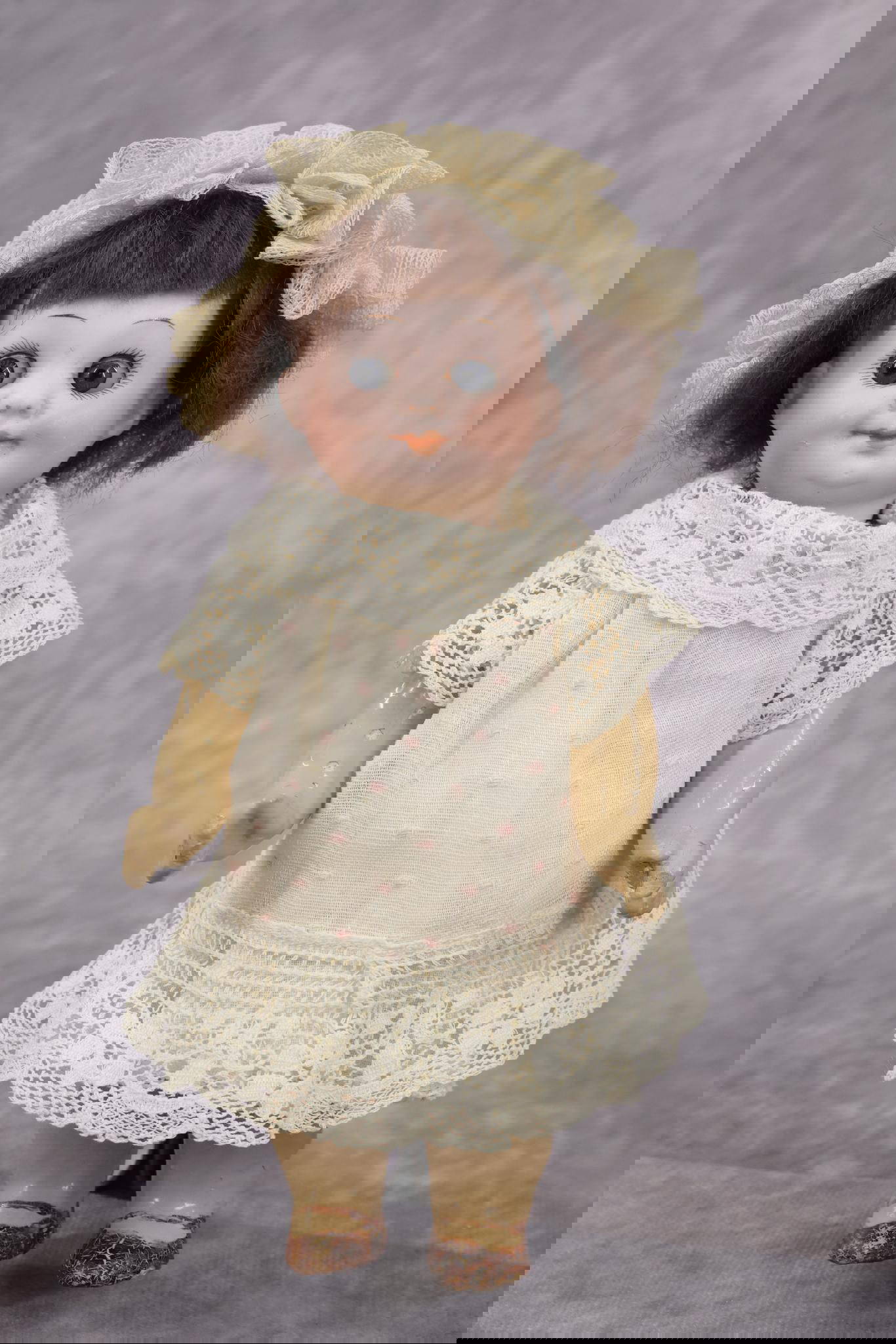 Antique Googly Eye Doll. Auction