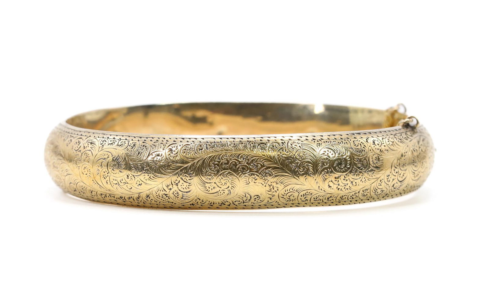 14k YG Bangle Bracelet (1 of 7)