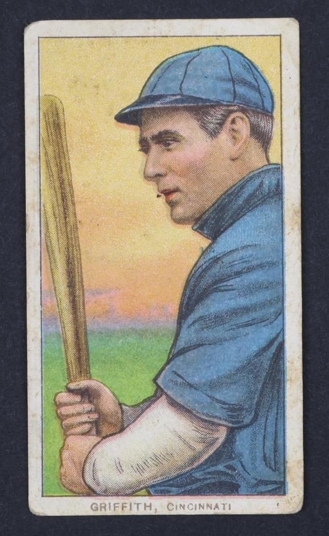 1909-11 T206 Clark Griffin White Border tobacco baseball card (1 of 2)