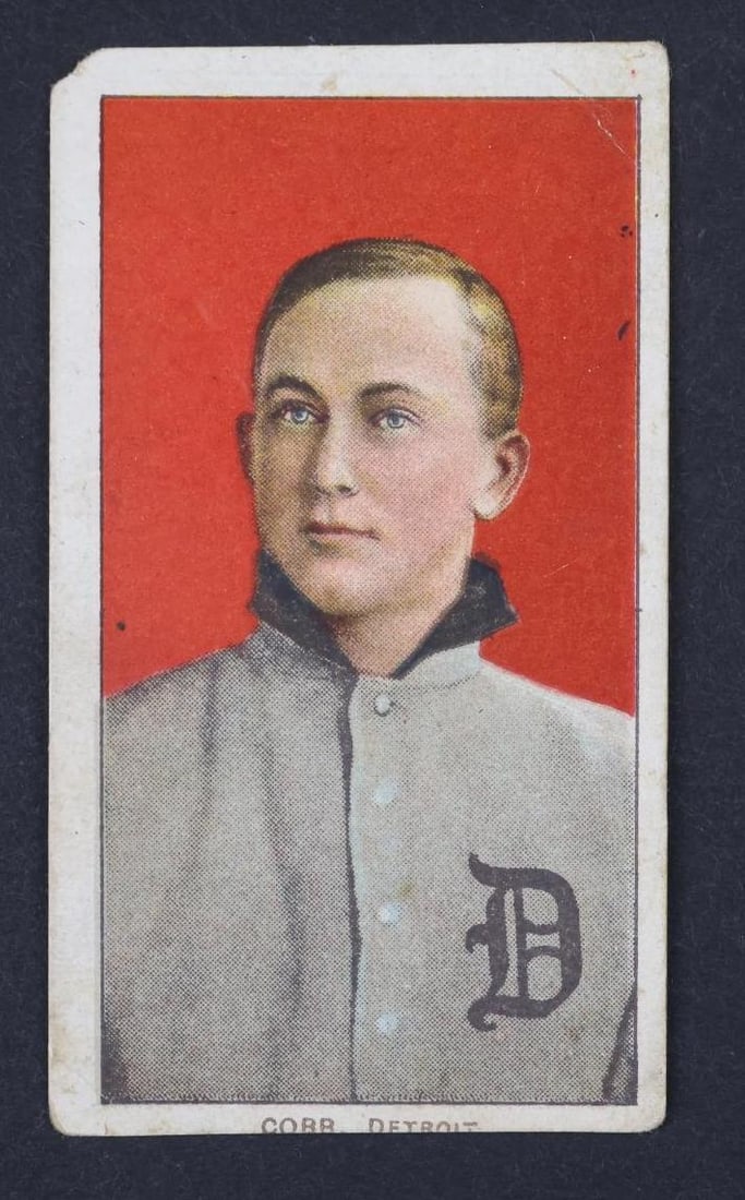 1909-11 T206 Ty Cobb White Border tobacco baseball card (1 of 2)