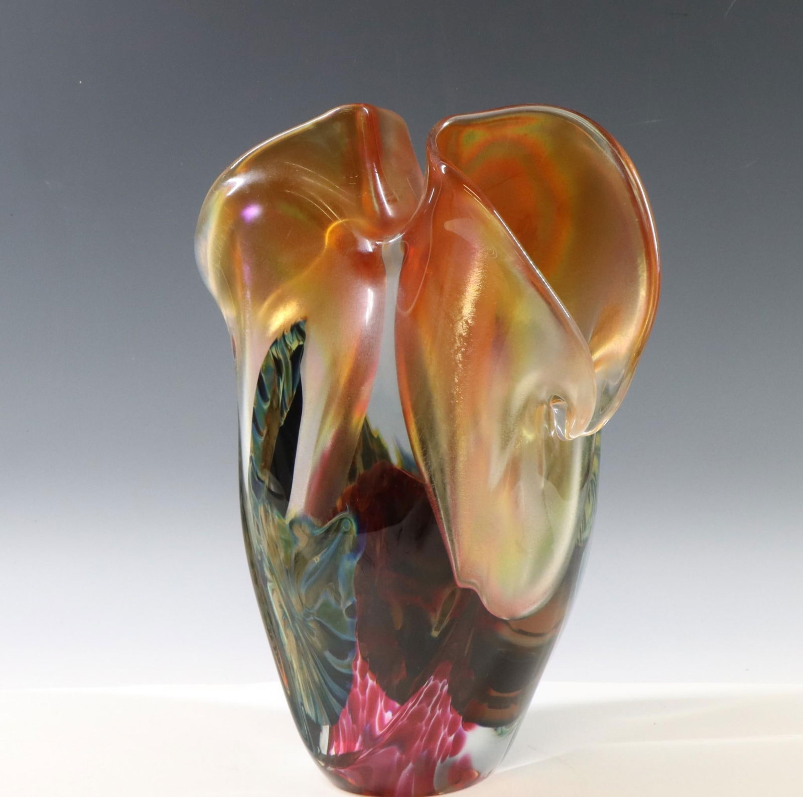 David Lotton Art Glass Vase (1 of 6)