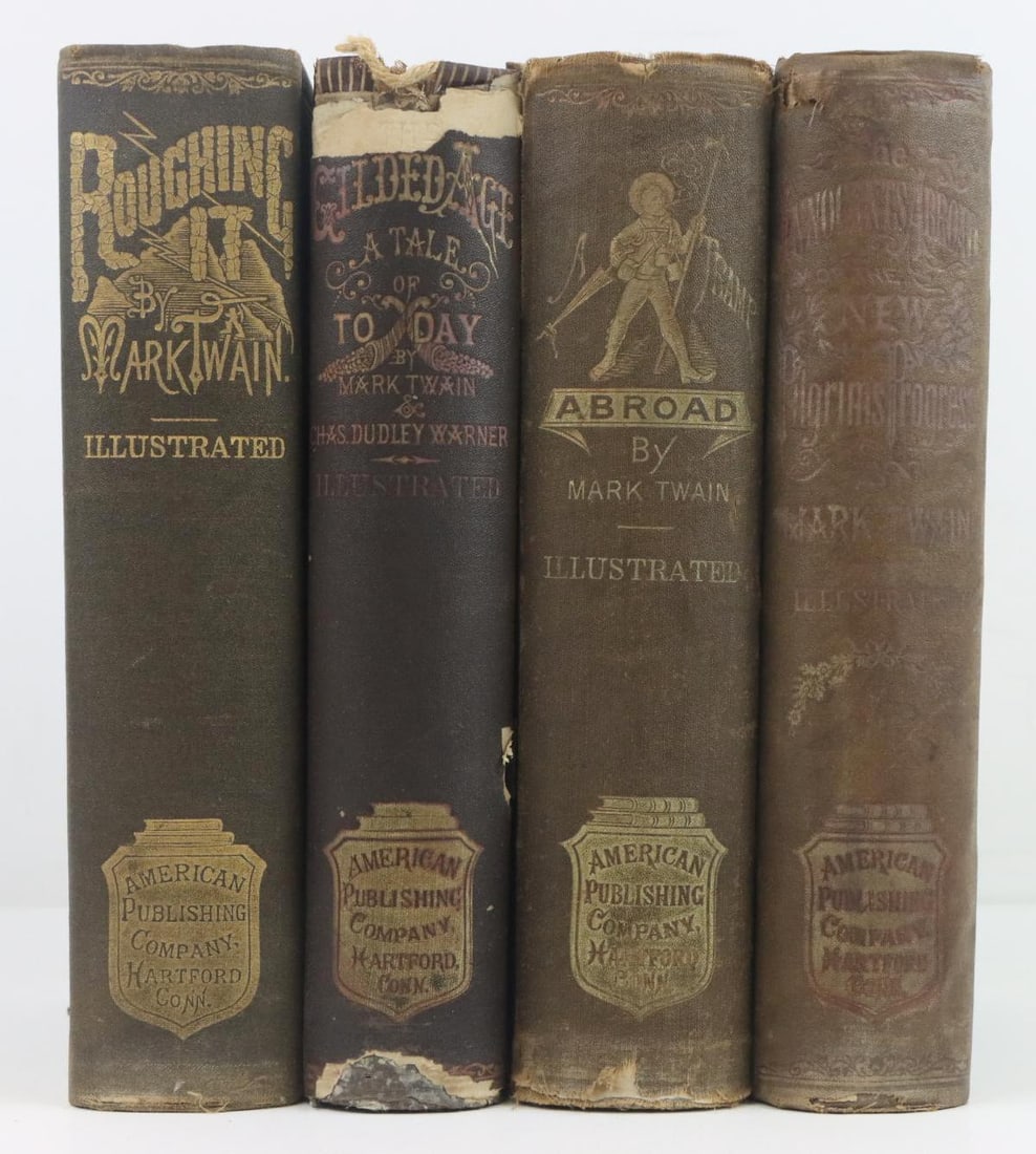 Nineteenth Century Mark Twain Books (1 of 17)