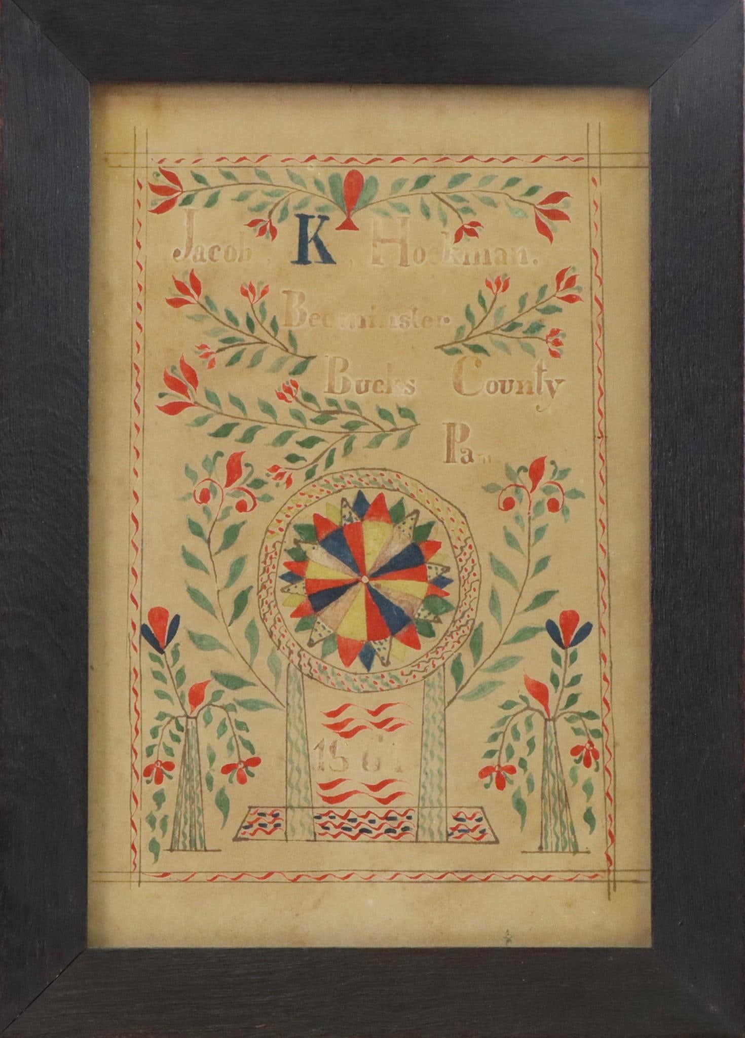 Bucks County Fraktur (1 of 5)