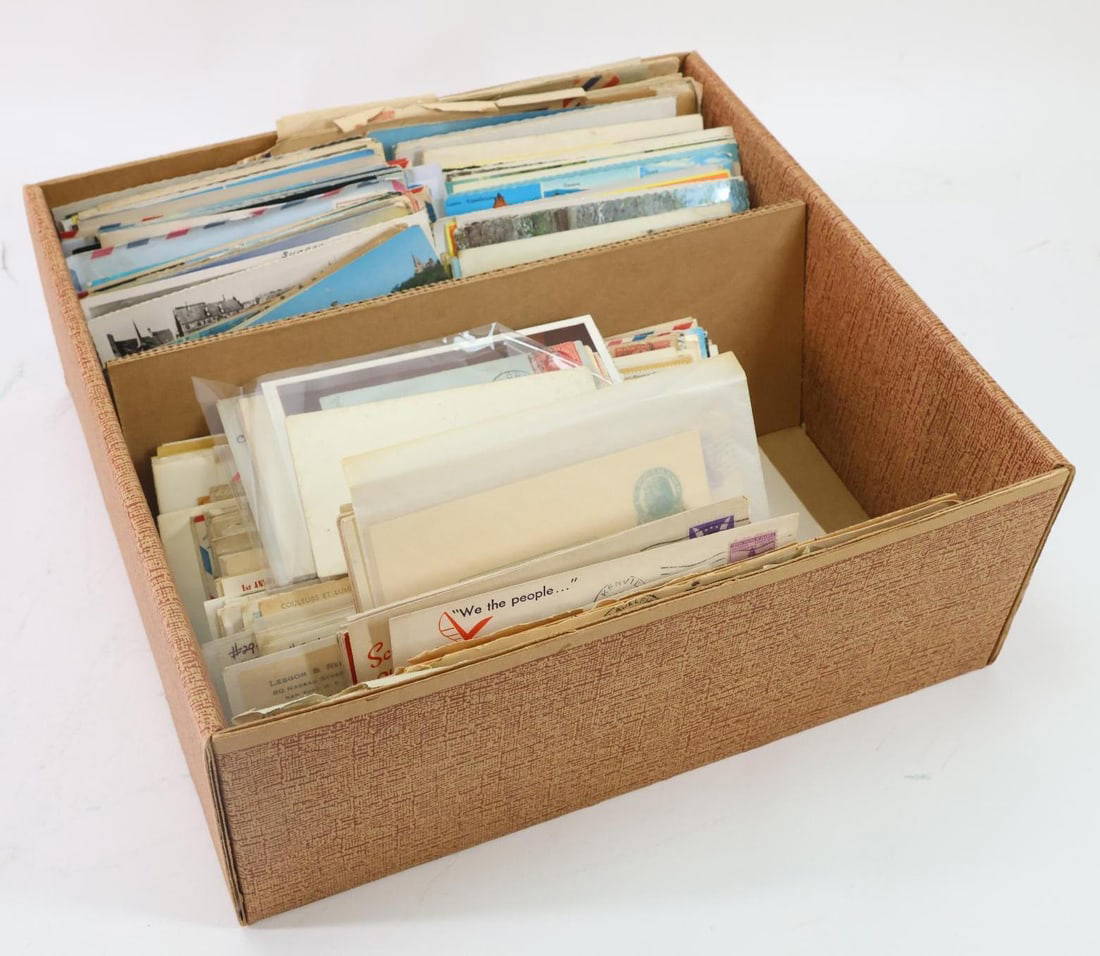 Us Stamps, Covers And Postcards Auction