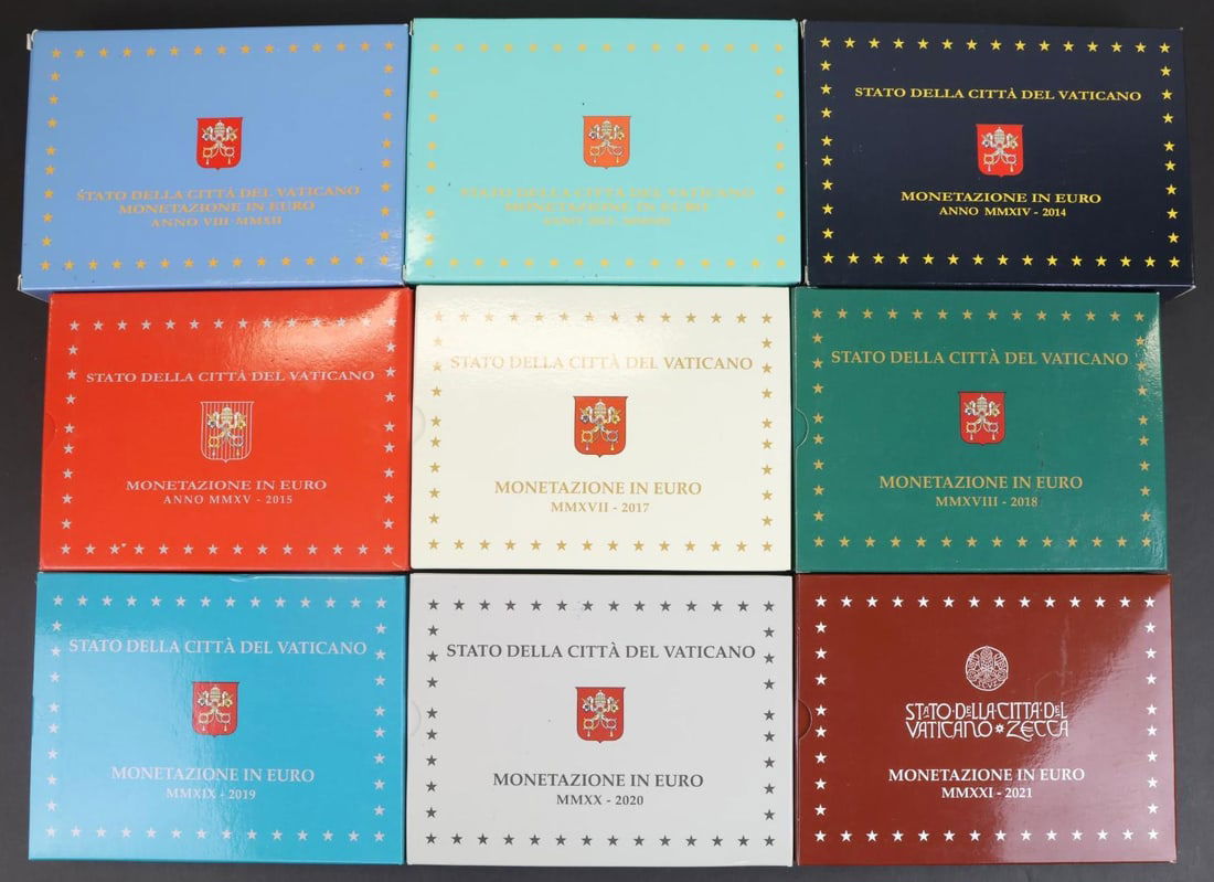 VATICAN PROOF SETS (1 of 19)