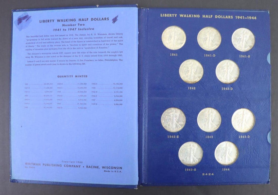 LIBERTY WALKING HALVES (1 of 7)