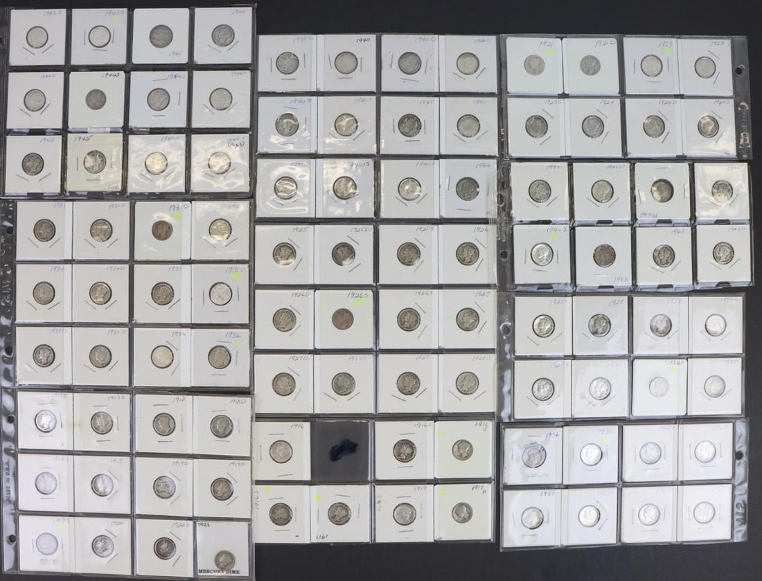 MERCURY DIMES (1 of 20)
